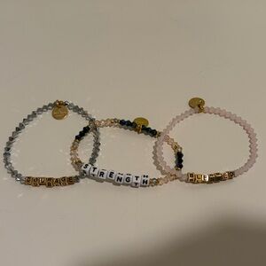 Little Words Project 3-Pack Bracelets
